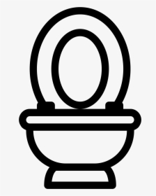 Clipart Toilet Bowl - Icon, HD Png Download, Transparent PNG