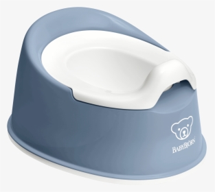 Smart Potty Deep Blue/white - Baby's Potty Chair Toilet Png, Transparent Png, Transparent PNG