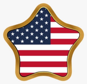 Usa Flag Star Png Clip Art Image, Transparent Png, Transparent PNG