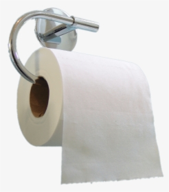Toilet Paper On Holder - Toilet Paper, HD Png Download, Transparent PNG
