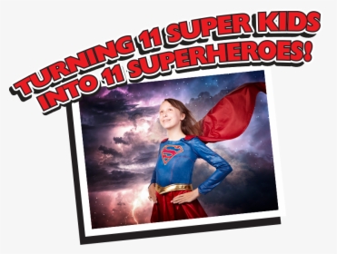 Turning 11 Super Kids Into 11 Super Heros - Poster, HD Png Download, Transparent PNG