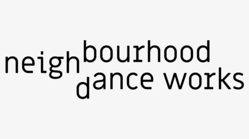 Neighbourhood Dance Works Rich Black - Calligraphy, HD Png Download, Transparent PNG
