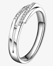 Silver Wedding Rings Png - Engagement Ring, Transparent Png, Transparent PNG