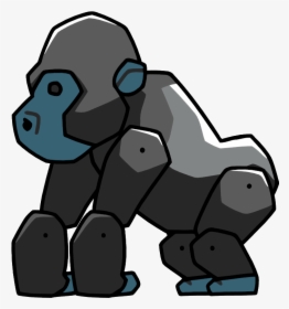 Cartoon Gorilla Png - Png Gorilla Gif, Transparent Png, Transparent PNG