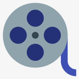 Film Reel Icon - Color Movie Clip Art, HD Png Download, Transparent PNG