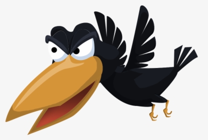 Crow , Png Download - Crow Images Png Animation, Transparent Png, Transparent PNG