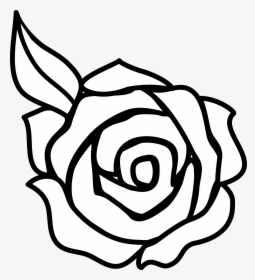 Film Drawing Rose Huge Freebie Download For Powerpoint - Easy Simple Rose Drawing, HD Png Download, Transparent PNG