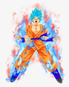 Goku Kaioken Transparent , Png Download - Dragon Ball Z Goku Kaioken Png,  Png Download , Transparent Png Image - PNGitem