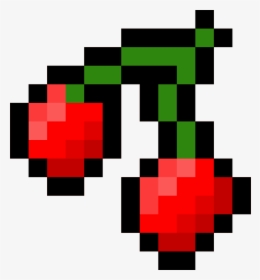 Pixel Cherries Clip Arts - Cherry Pixel Art Png, Transparent Png, Transparent PNG