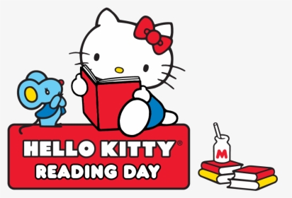 Hello Kitty Online Hello Kitty, Hello Fall Reading - Hello Kitty Reading Book, HD Png Download, Transparent PNG