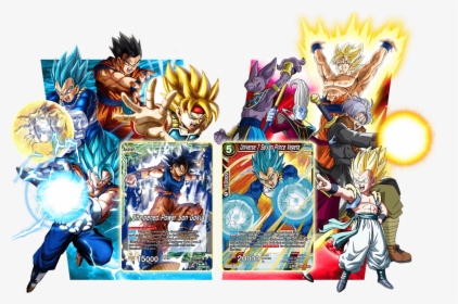 Dragon Ball Super Card Game - Dragon Ball Super Card Game Art, HD Png Download, Transparent PNG