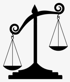 Justice, Measure, Scale, Silhouette, Unbalanced, Weight - Scales Of Justice Unbalanced, HD Png Download, Transparent PNG
