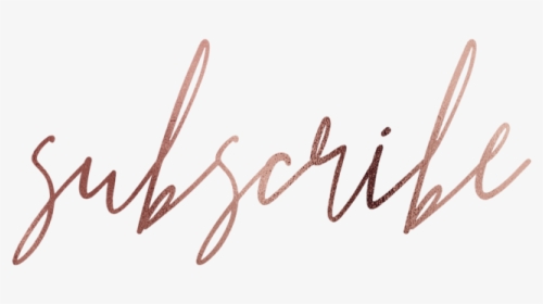 Subscribe - Calligraphy, HD Png Download, Transparent PNG