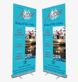 Pull Up Banners - Roll Up Banner .png, Transparent Png, Transparent PNG
