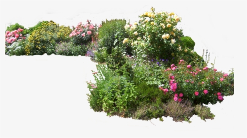 Transparent Background Flower Garden Png , Transparent - Flower Landscaping Png, Png Download, Transparent PNG