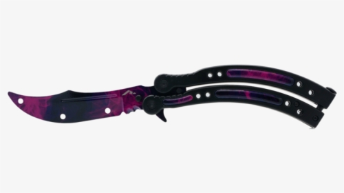 Butterfly Knife Hyper Beast, HD Png Download, Transparent PNG