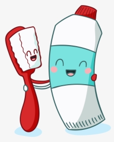 Toothbrush Brushing Tooth Electric Cartoon Free Photo - Brush At Night To Keep Your Teeth, HD Png Download, Transparent PNG