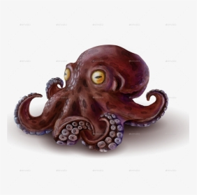 Transparent Background Octopus Png, Png Download, Transparent PNG