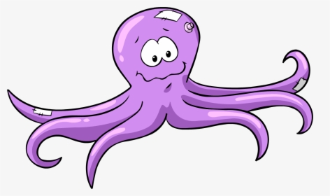 Octopus Png Free Download - Club Penguin Octopus, Transparent Png, Transparent PNG