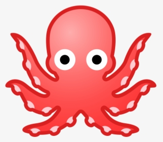 Octopus Icon - Android Octopus Emoji, HD Png Download, Transparent PNG