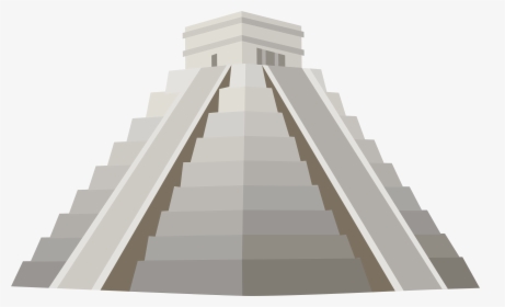 Pyramid Of Kukulcan Png Clip Art - Piramide Png, Transparent Png, Transparent PNG