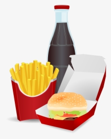 Hamburger Menu Clip Arts - Fast Food Transparent Background, HD Png Download, Transparent PNG