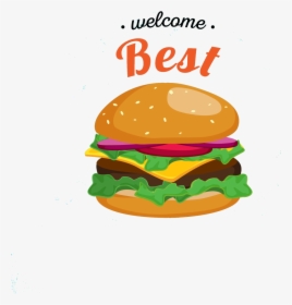 Burger Png File Free Vector - Vector Burger Png, Transparent Png, Transparent PNG