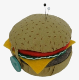 Hamburger Pin Cushion - Food Pin Cushion, HD Png Download, Transparent PNG
