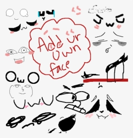 Draw An Uwu Face, HD Png Download, Transparent PNG
