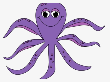 Octopus Png Transparent Images - Number Puzzle Ocean Animals, Png Download, Transparent PNG