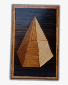 Hexagonal-pyramid - Plywood, HD Png Download, Transparent PNG