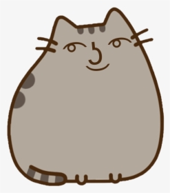 #pusheen #lenny #lennyface #cute #sticker - Pusheen Cat Lenny Face, HD Png Download, Transparent PNG