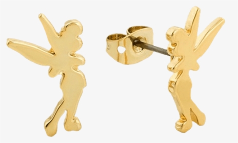 Earring Tinker Bell Gold Plating The Walt Disney Company, HD Png Download, Transparent PNG