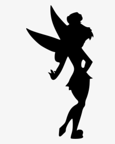 Maya Birthday 1 13 - Tinkerbell Silhouette, HD Png Download, Transparent PNG