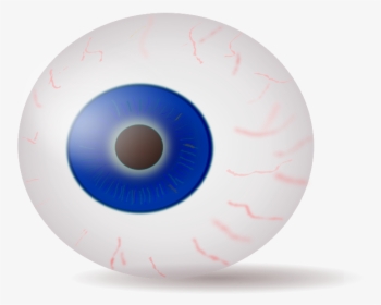 Eyeball Blue Realistic - Eyeball Clip Art, HD Png Download, Transparent PNG