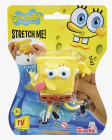 Spongebob Stretch Figurine - Stretchy Spongebob, HD Png Download, Transparent PNG