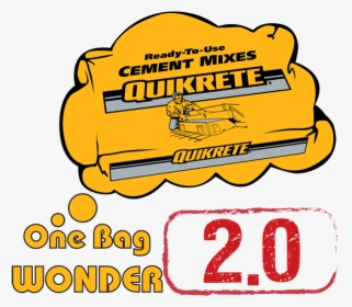Congratulations To Our Quikrete One Bag Wonder Clipart - Concrete Float Logo, HD Png Download, Transparent PNG