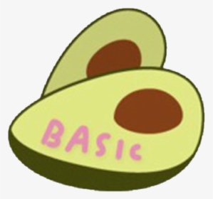 Avocado Clipart Happy - Snapchat Basic Sticker, HD Png Download, Transparent PNG