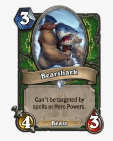 3 Bearshark Can T Be Targeted By Spells Or Hero Powers - Hearthstone Mech C Thun, HD Png Download, Transparent PNG