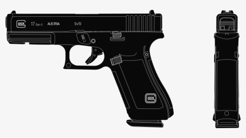 G17 - Glock 17 Gen 5 Fs Mos, HD Png Download, Transparent PNG