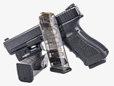 Transparent 9mm Clipart - Glock 19 Ets Magazine, HD Png Download, Transparent PNG