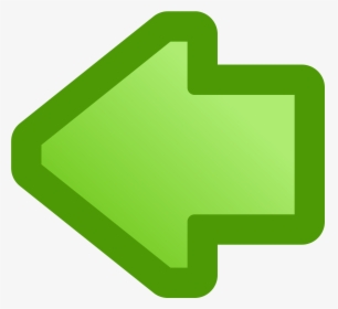 Icon Arrow Left Green Clip Arts - Green Arrow Icon Left, HD Png Download, Transparent PNG