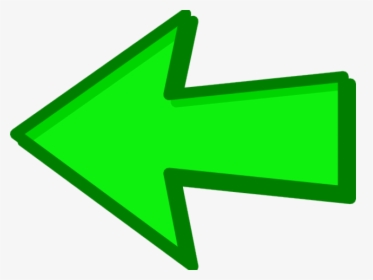 Arrow Clipart Green - Left Green Arrow Png, Transparent Png, Transparent PNG