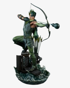 Transparent Red Arrow Dc Png - Green Arrow Sideshow Collectible Png, Png Download, Transparent PNG
