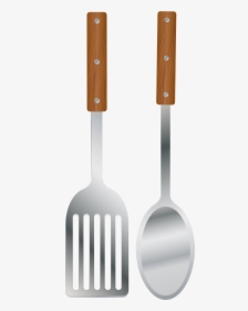 Kitchen Spoon And Spatula Png Clipart - Kitchen Spoon Png, Transparent Png, Transparent PNG