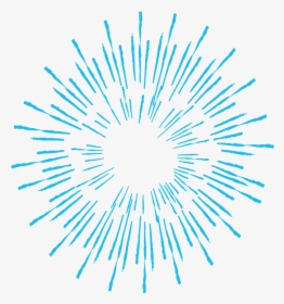 Bright Blue Burst, HD Png Download, Transparent PNG