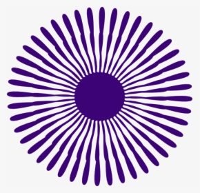 Purple Flower Burst Clip Art, HD Png Download, Transparent PNG