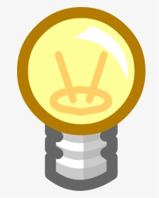 Club Penguin Rewritten Wiki - Club Penguin Light Bulb Emoji, HD Png Download, Transparent PNG