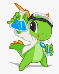Kde Mascot Konqi For Science And Experimental Applications - Science Png, Transparent Png, Transparent PNG