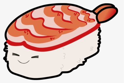 Animated Sushi Png - Cartoon Sushi Transparent, Png Download, Transparent PNG